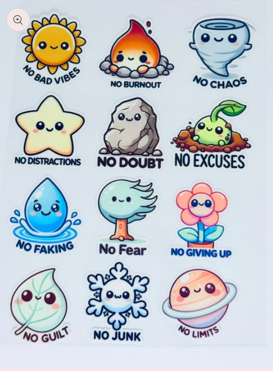 POSITIVE AFFIRMATIONS STICKER