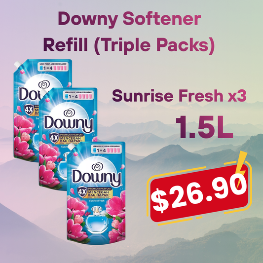 Downy Softener Refill Sunrise Fresh - 1.5L