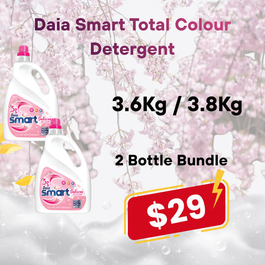 Daia® Smart Sakura Bloom All-In Softergent 3.6 / 3.8kg