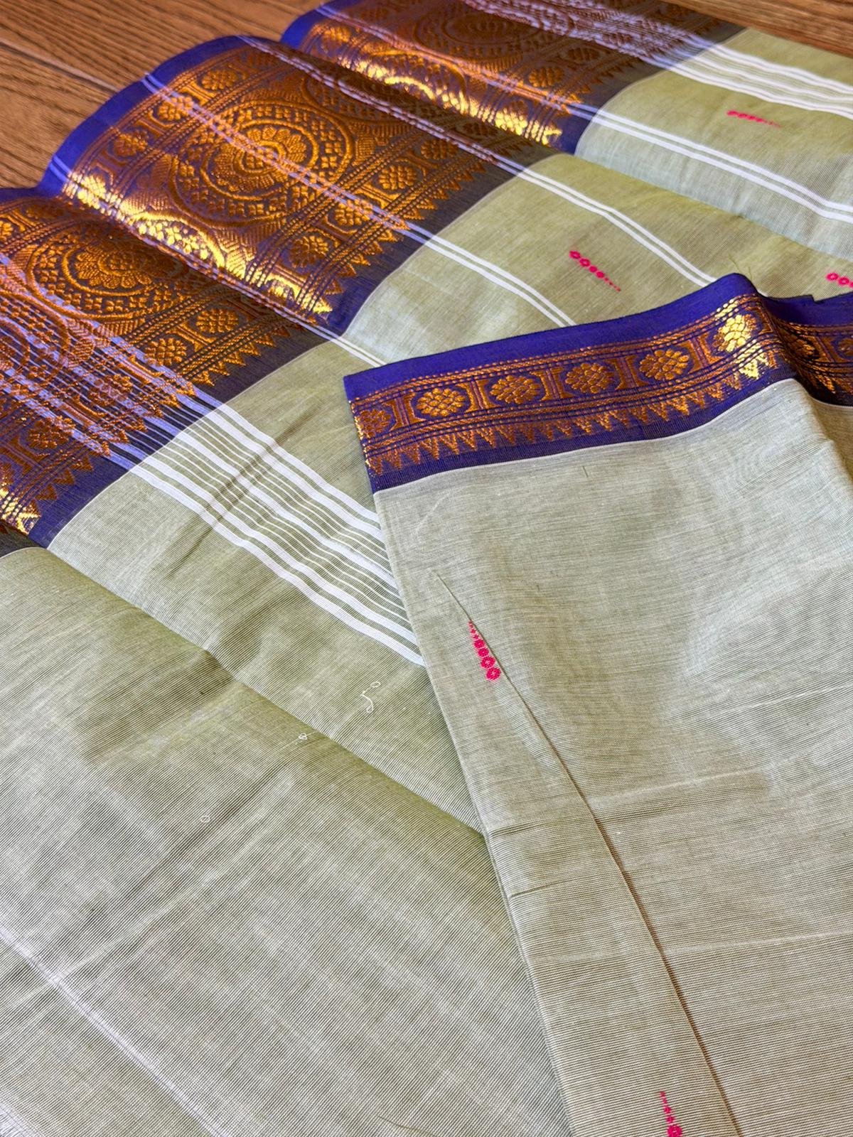 Srinivasa Boutique : Kanchi Cotton - Pure Handloom (3 for 100SGD) applied automatically at Checkout !