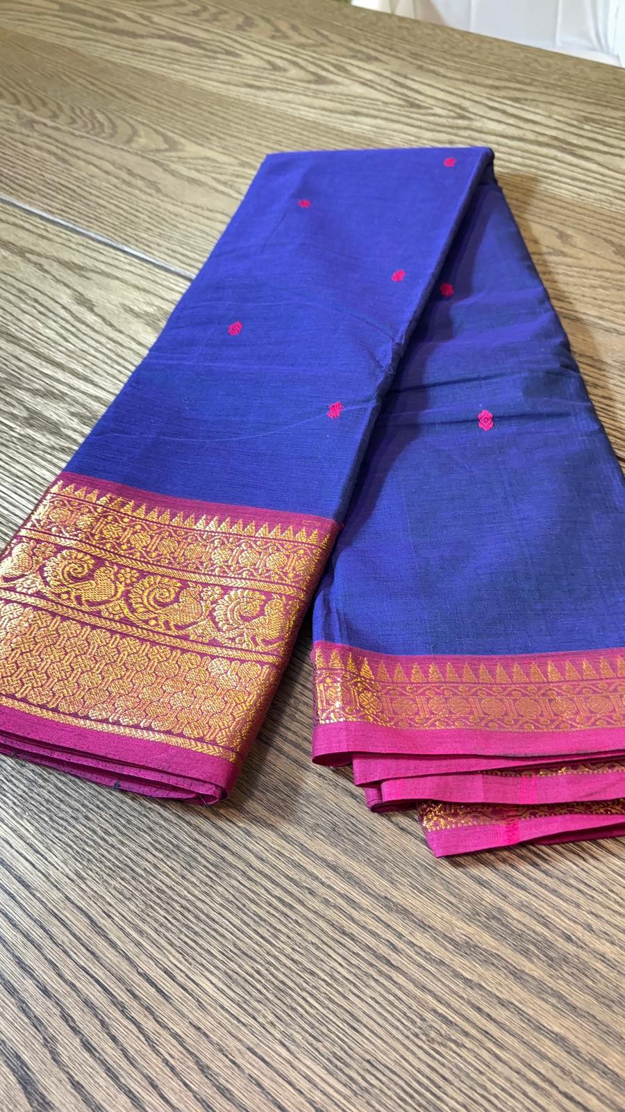 Srinivasa Boutique : Kanchi Cotton - Pure Handloom (3 for 100SGD) applied automatically at Checkout !