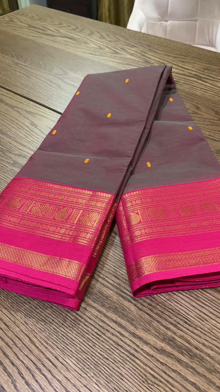 Srinivasa Boutique : Kanchi Cotton - Pure Handloom (3 for 100SGD) applied automatically at Checkout !