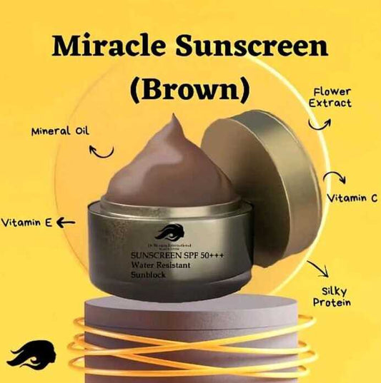 Miracle Shine Sunscreen Matte (Brown & Beige) SPF 50+++ (15gms)