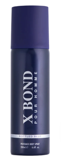 X BOND BLUE GIFT SET 100ml + 200ml Body Spray - Hotseller!
