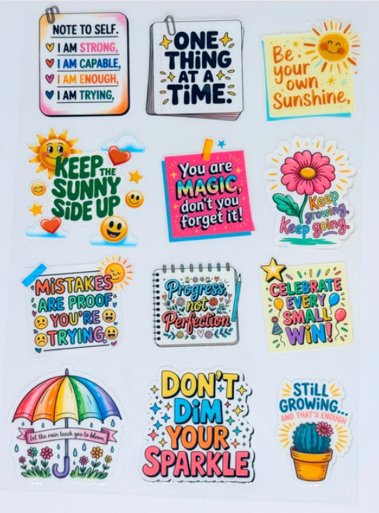 POSITIVE AFFIRMATIONS STICKER
