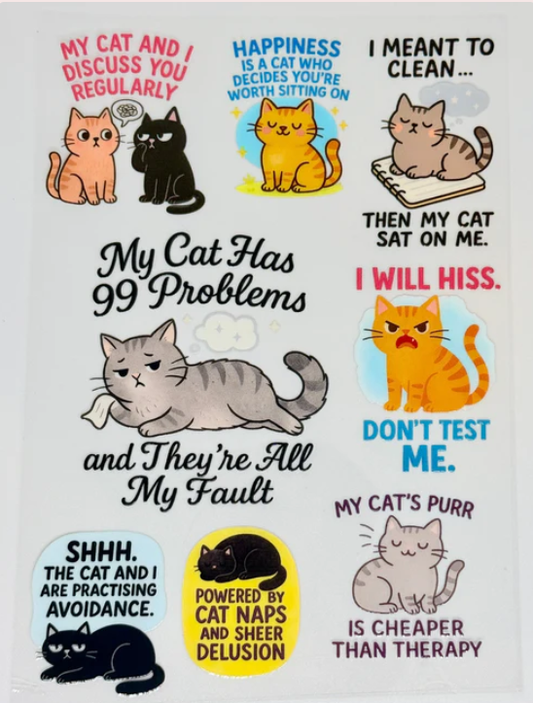CAT STICKERS