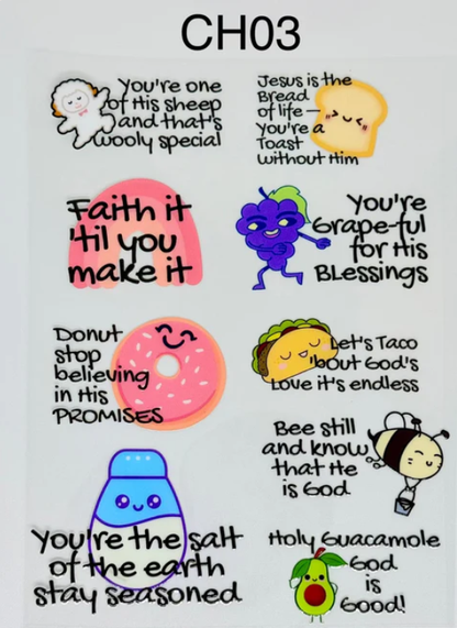 CHRISTIAN STICKERS