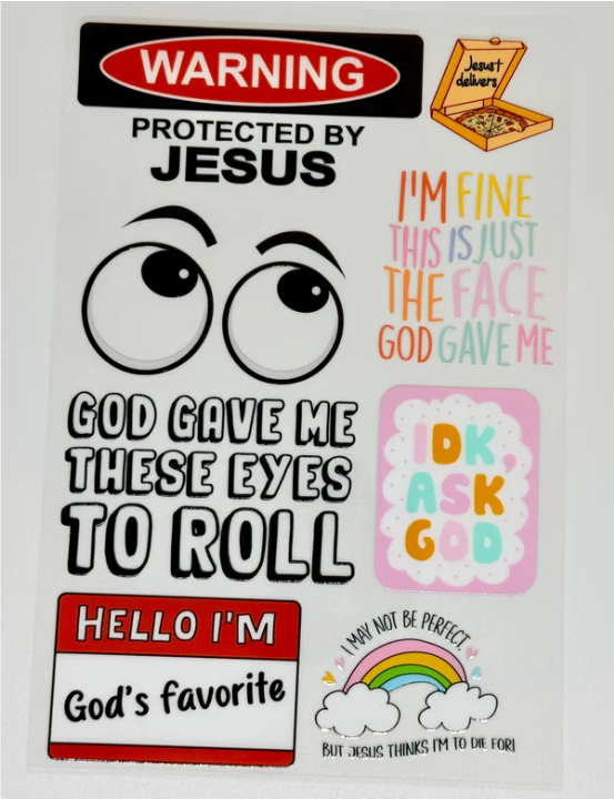 CHRISTIAN STICKERS