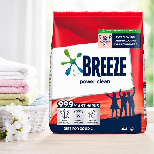 Breeze Power Clean 99.9% Anti-Virus Powder Detergent 3.3kg