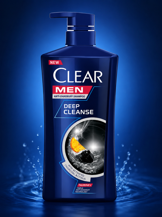 CLEAR Men Deep Cleanse Anti-Dandruff Shampoo 650ml