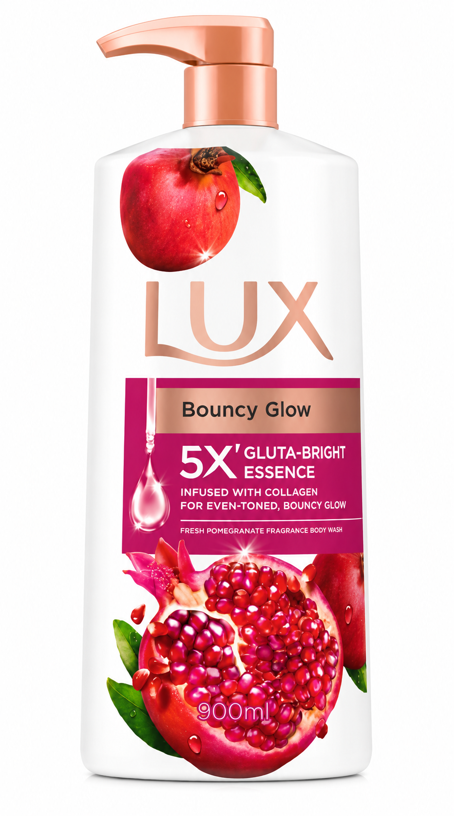 Lux Bouncy Glow Shower Cream 900ml – Single & Double Pack
