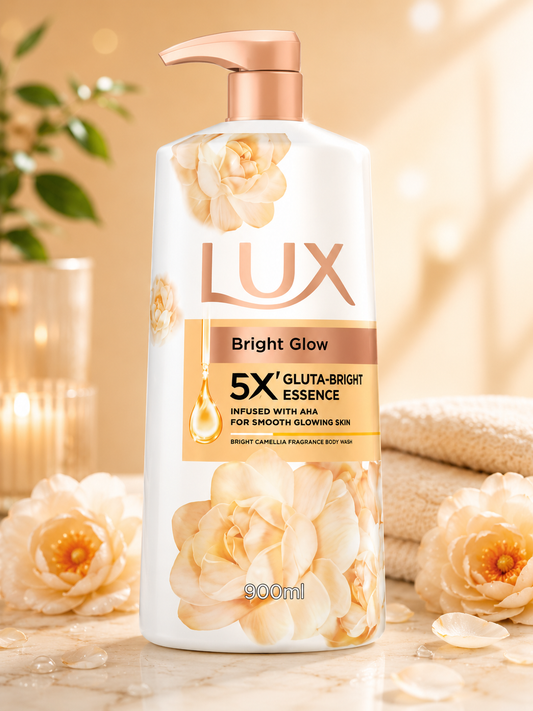 Lux Bright Glow Shower Cream 900ml – Single & Double Pack