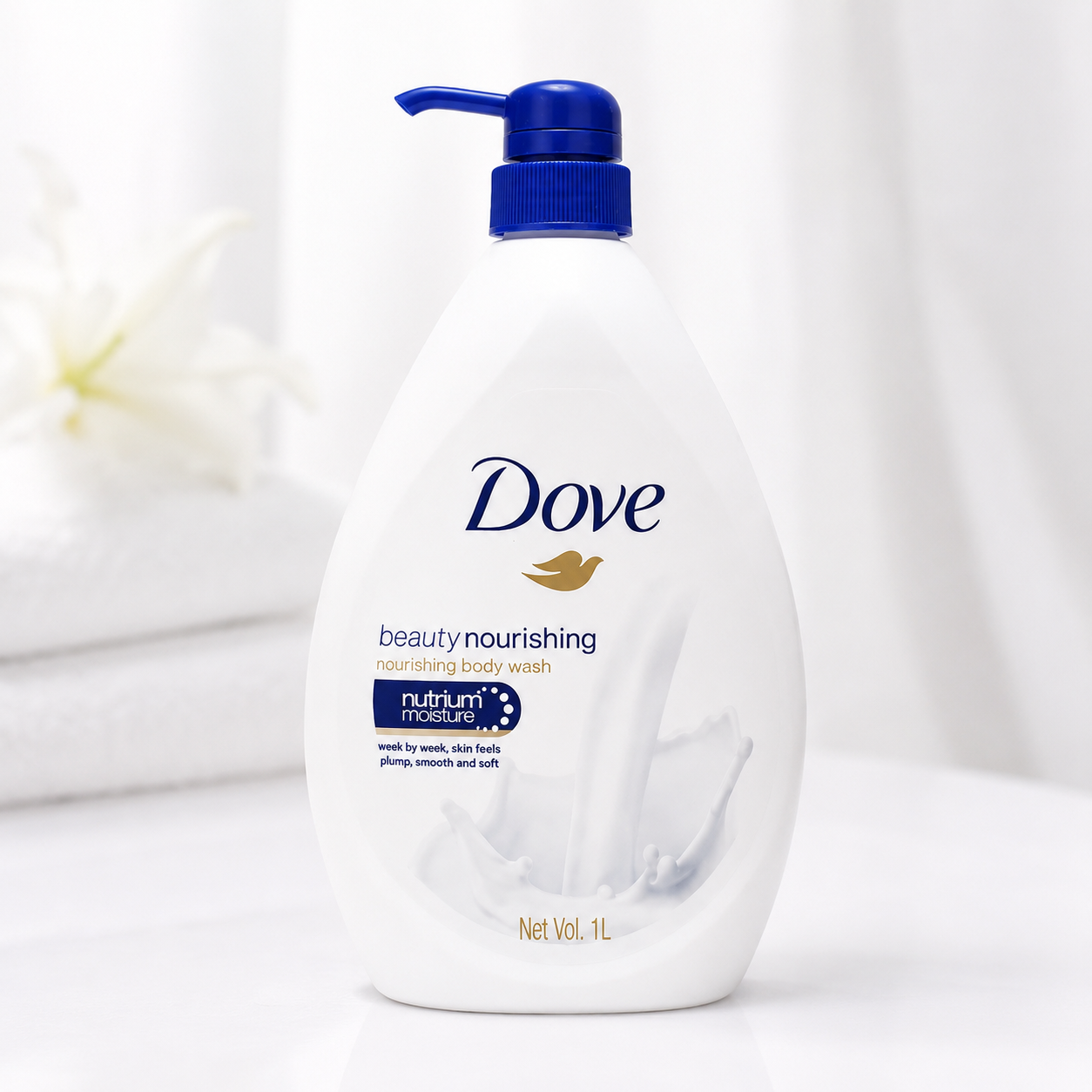 Dove Beauty Nourishing Body Wash 1L – Single / Double Pack