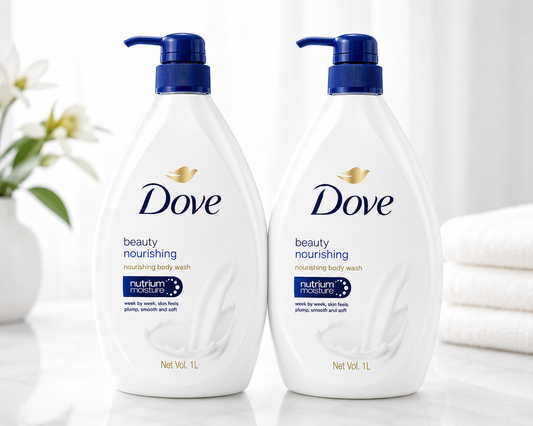 Dove Beauty Nourishing Body Wash 1L – Single / Double Pack