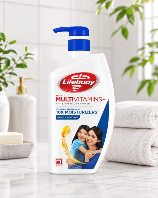 Lifebuoy Gentle Skincare Anti-Bacterial Body Wash 950ml – Single &  Double