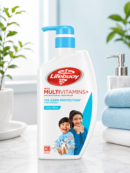 Lifebuoy Cool Fresh Anti-Bacterial Body Wash 950ml – Single & Double Pack