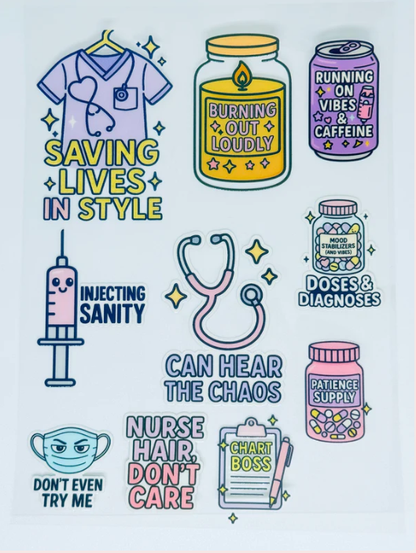 DOCTORS/NURSE STICKERS