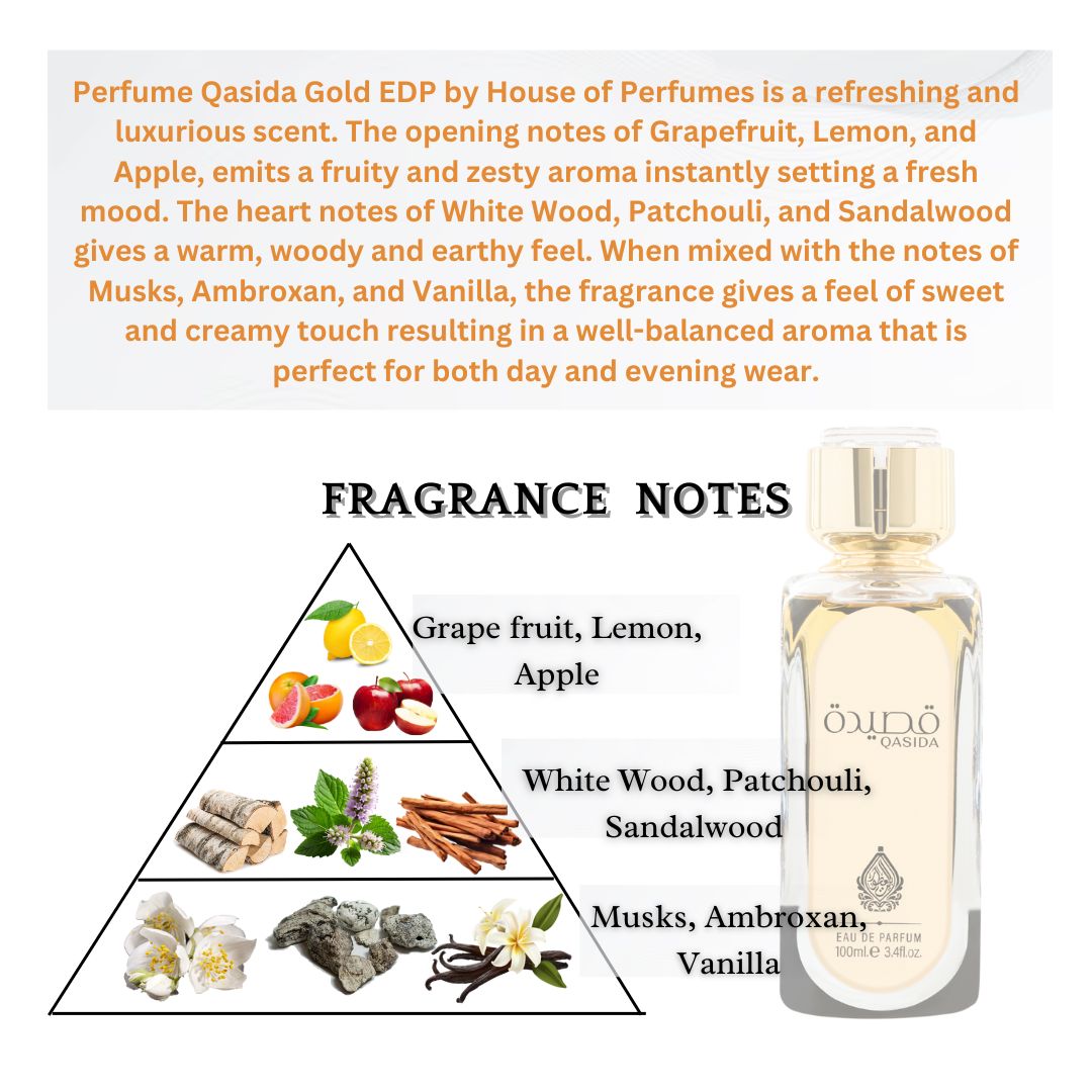 Nashwan - Qasida Gold 100ml EDP