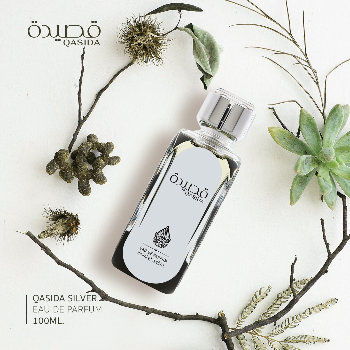 Nashwan - Qasida Silver 100ml EDP