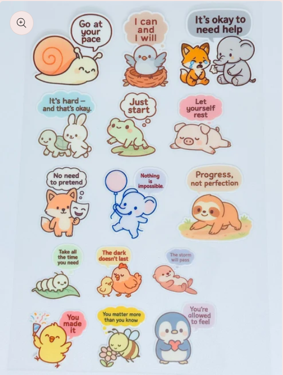 POSITIVE AFFIRMATIONS STICKER