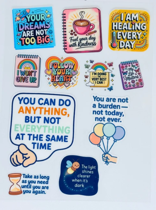 POSITIVE AFFIRMATIONS STICKER