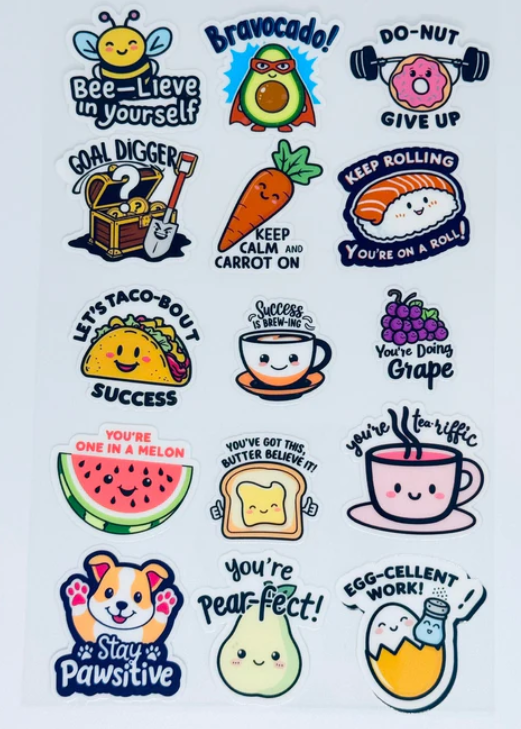 POSITIVE AFFIRMATIONS STICKER