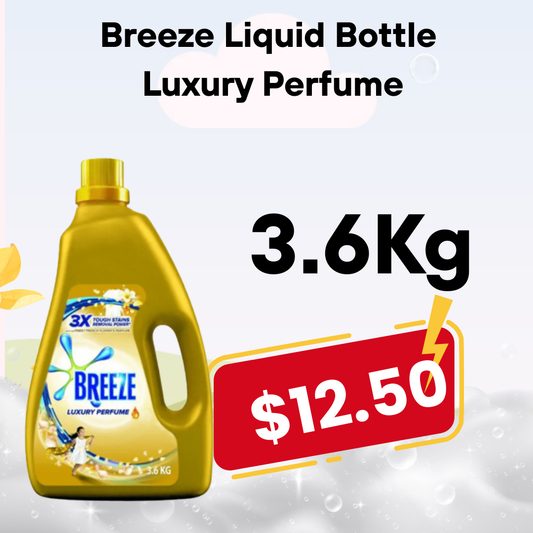 Breeze Liquid Bottle - Luxury Perfume 3.6kg
