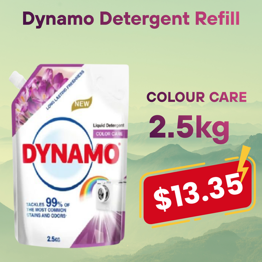 Dynamo Detergent Refill COLOUR CARE- 2.5kg