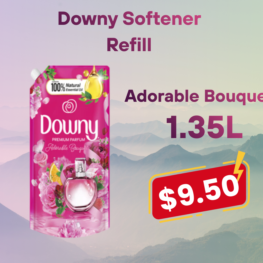 Downy Softener Refill Adorable Bouquet - 1.35L