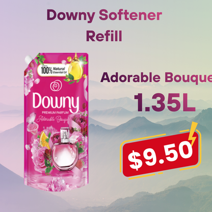 Downy Softener Refill Adorable Bouquet - 1.35L