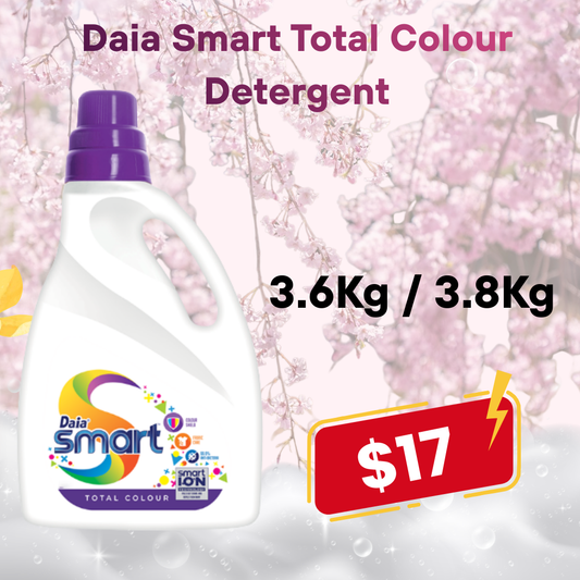 Daia® Smart Total Colour Detergent 3.6 / 3.8kg