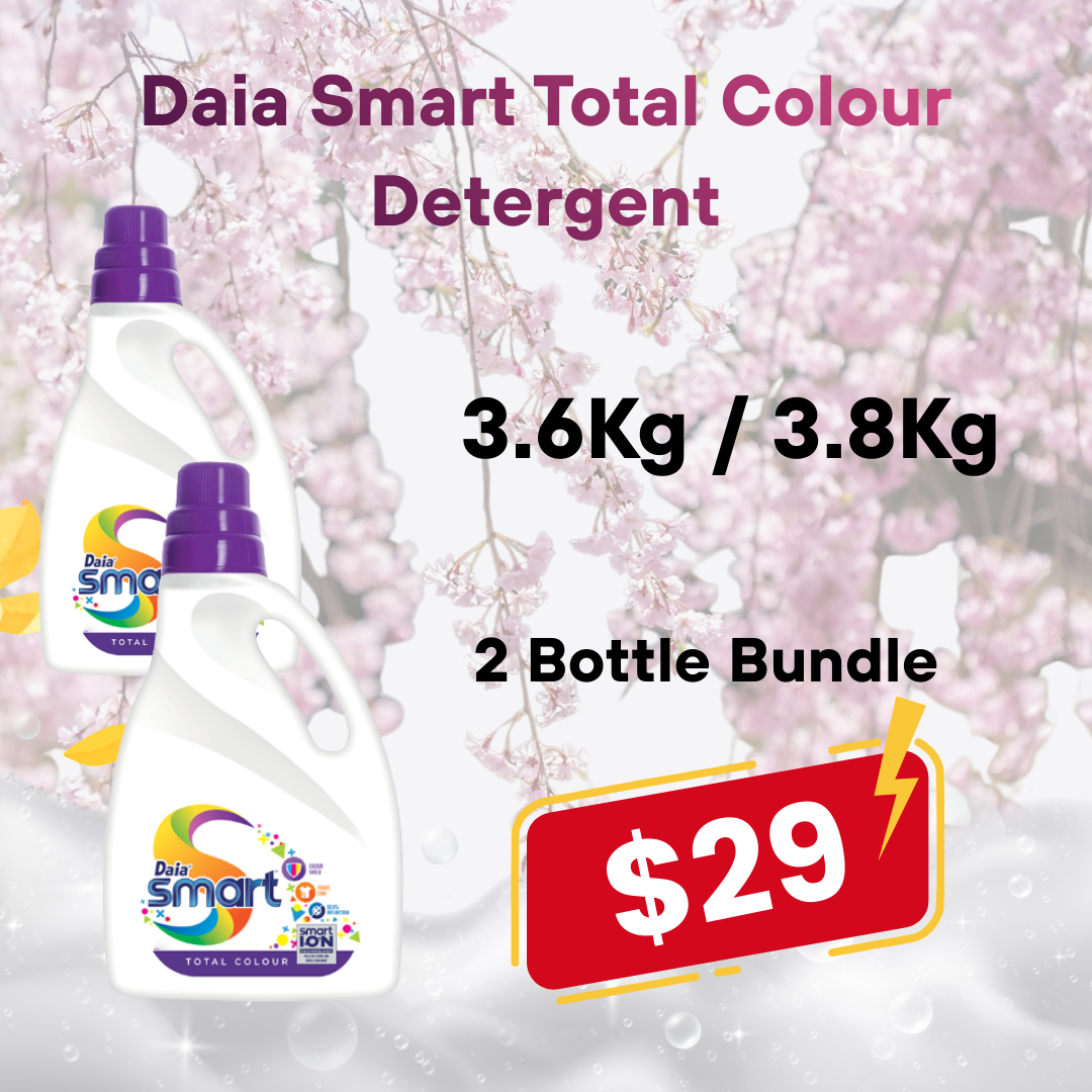 Daia® Smart Total Colour Detergent 3.6 / 3.8kg