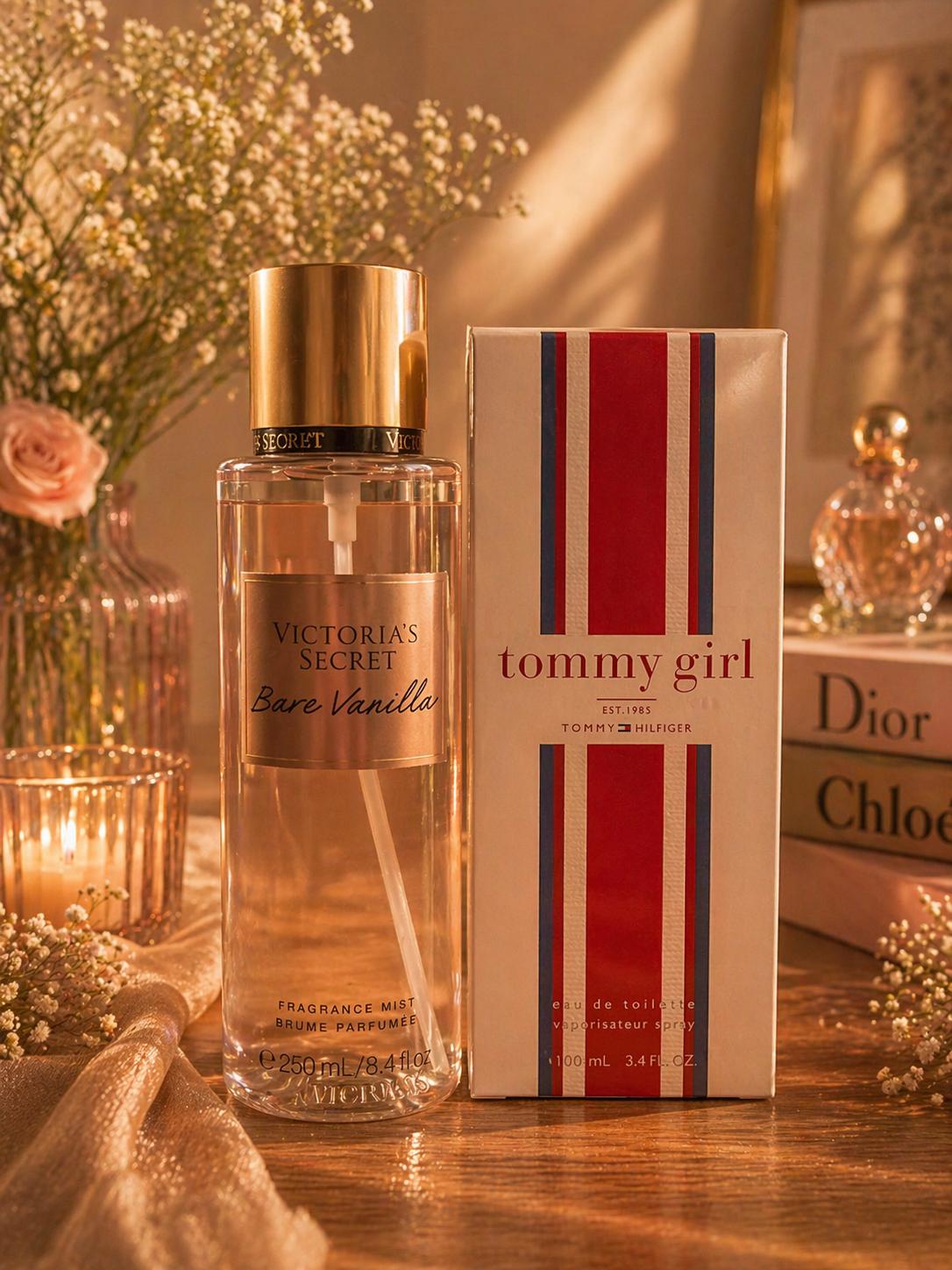 Duo 💖 Tommy Girl 100ml EDT + Bare Vanilla Mist 250ml