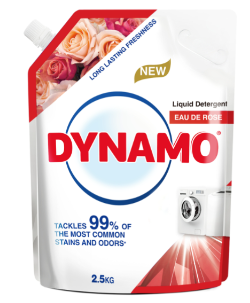 Dynamo Detergent Refill EAU DE ROSE- 2.5kg