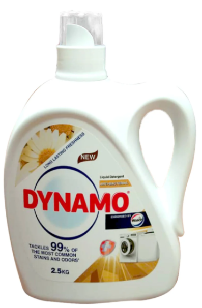 Dynamo Detergent Bottle Antibacterial - 2.5kg