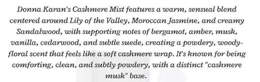 Donna Karan Cashmere Mist - Hotseller !