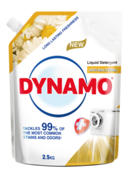 Dynamo Detergent Refill Anti-Bacterial  - 2.5kg
