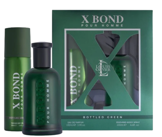 X BOND GREEN GIFT SET 100ml + 200ml Body Spray