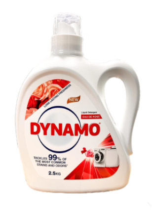 DYNAMO LAUNDRY DETERGENT EAU DE ROSE - 2.5kg