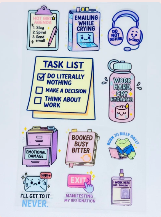 WORKPLACE HUMOUR STICKERS