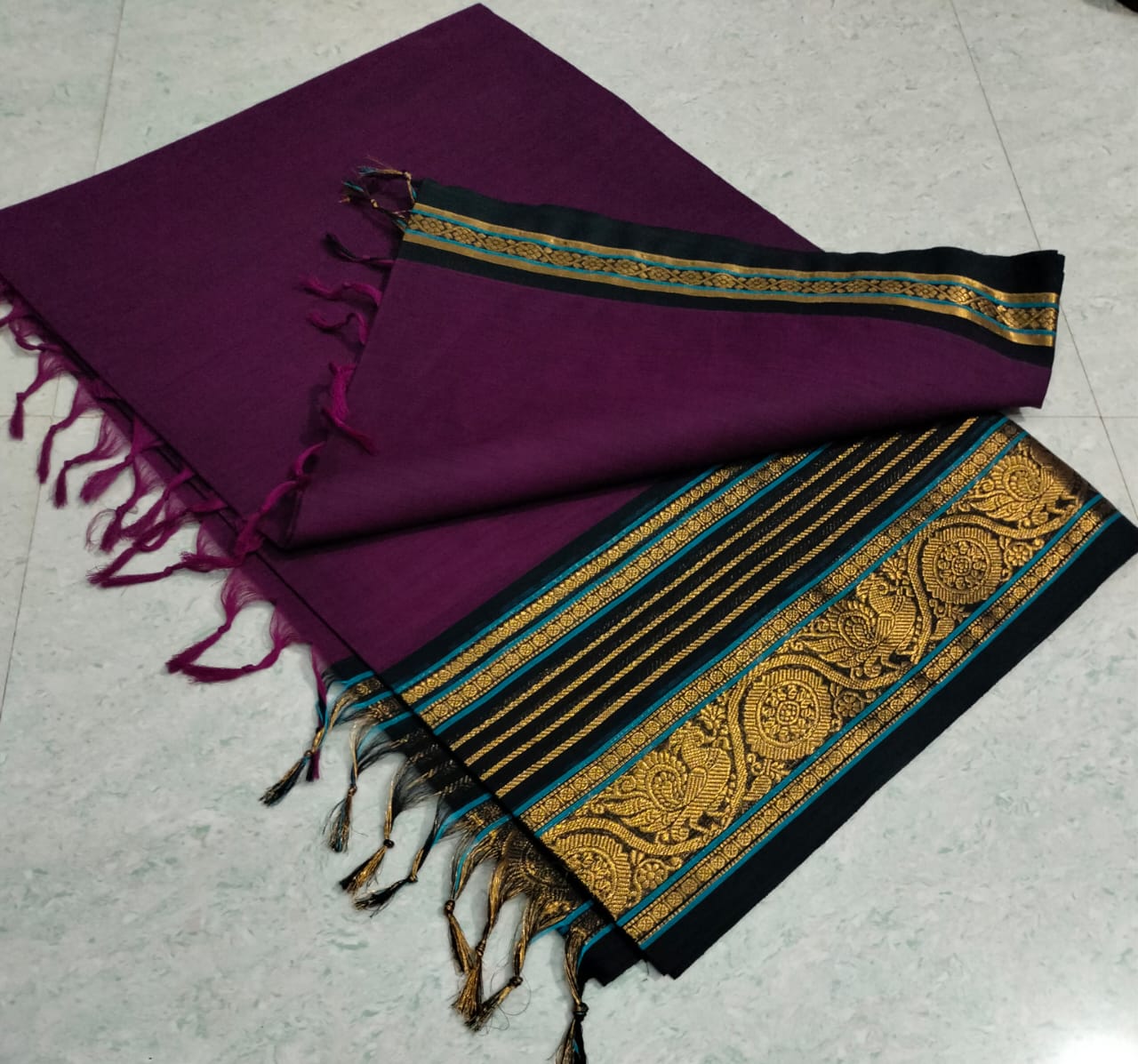 Srinivasa Boutique : Kanchi Cotton - Pure Handloom (3 for 100SGD) applied automatically at Checkout !