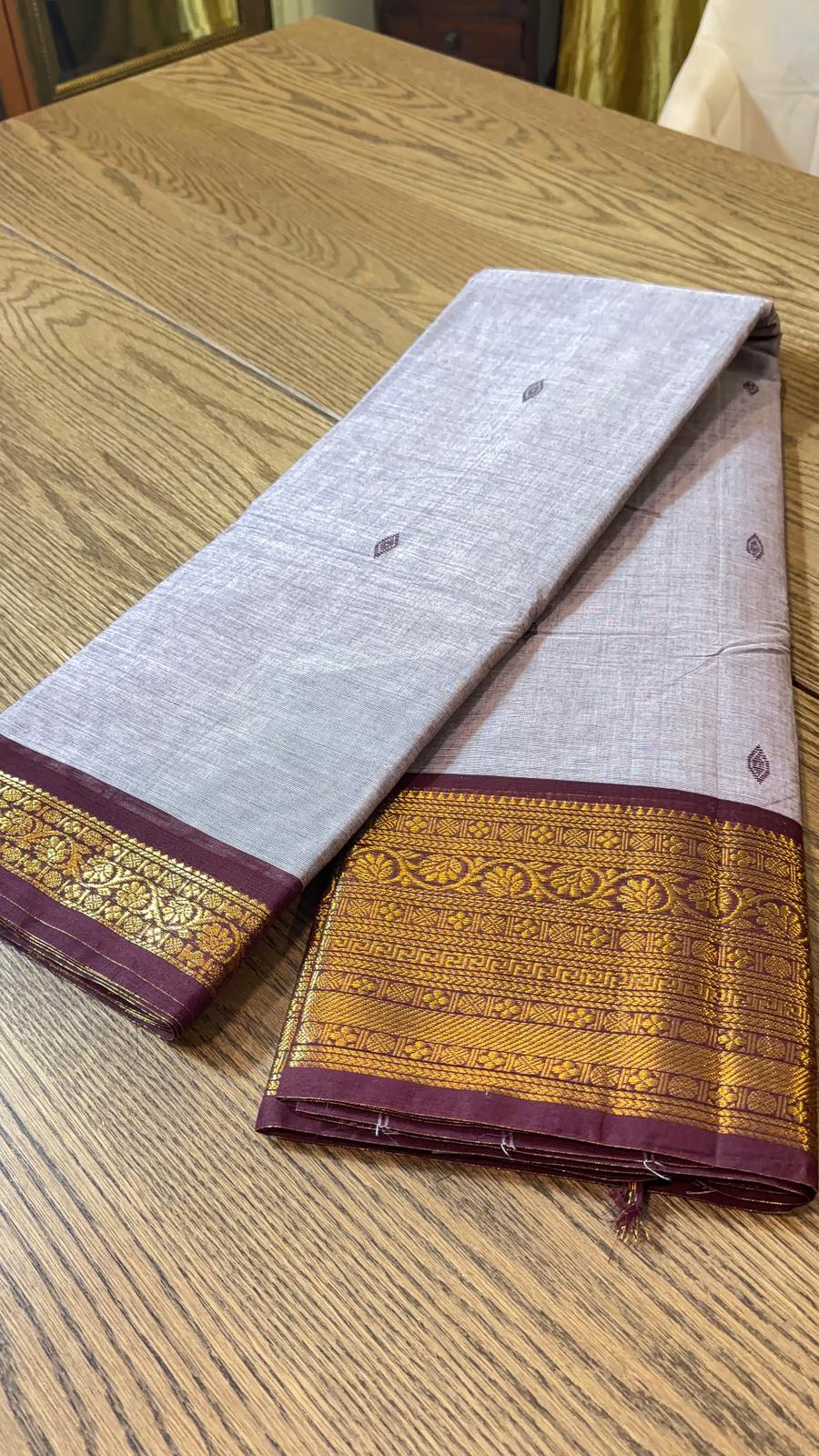 Srinivasa Boutique : Kanchi Cotton - Pure Handloom (3 for 100SGD) applied automatically at Checkout !