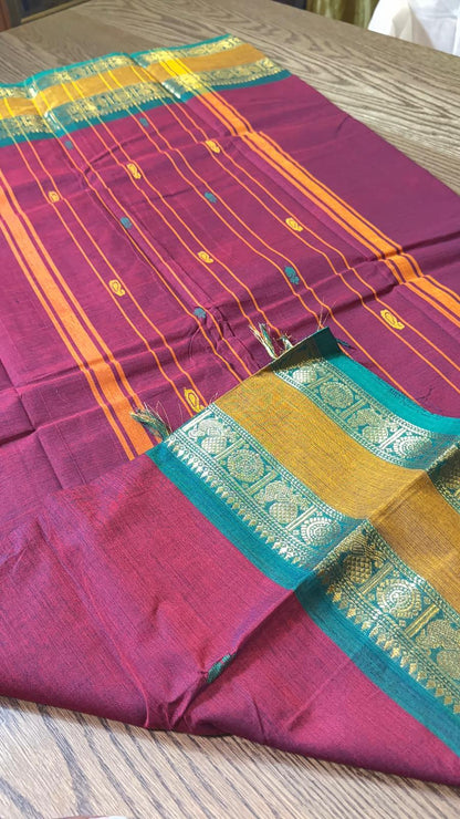 Srinivasa Boutique : Kanchi Cotton - Pure Handloom (3 for 100SGD) applied automatically at Checkout !