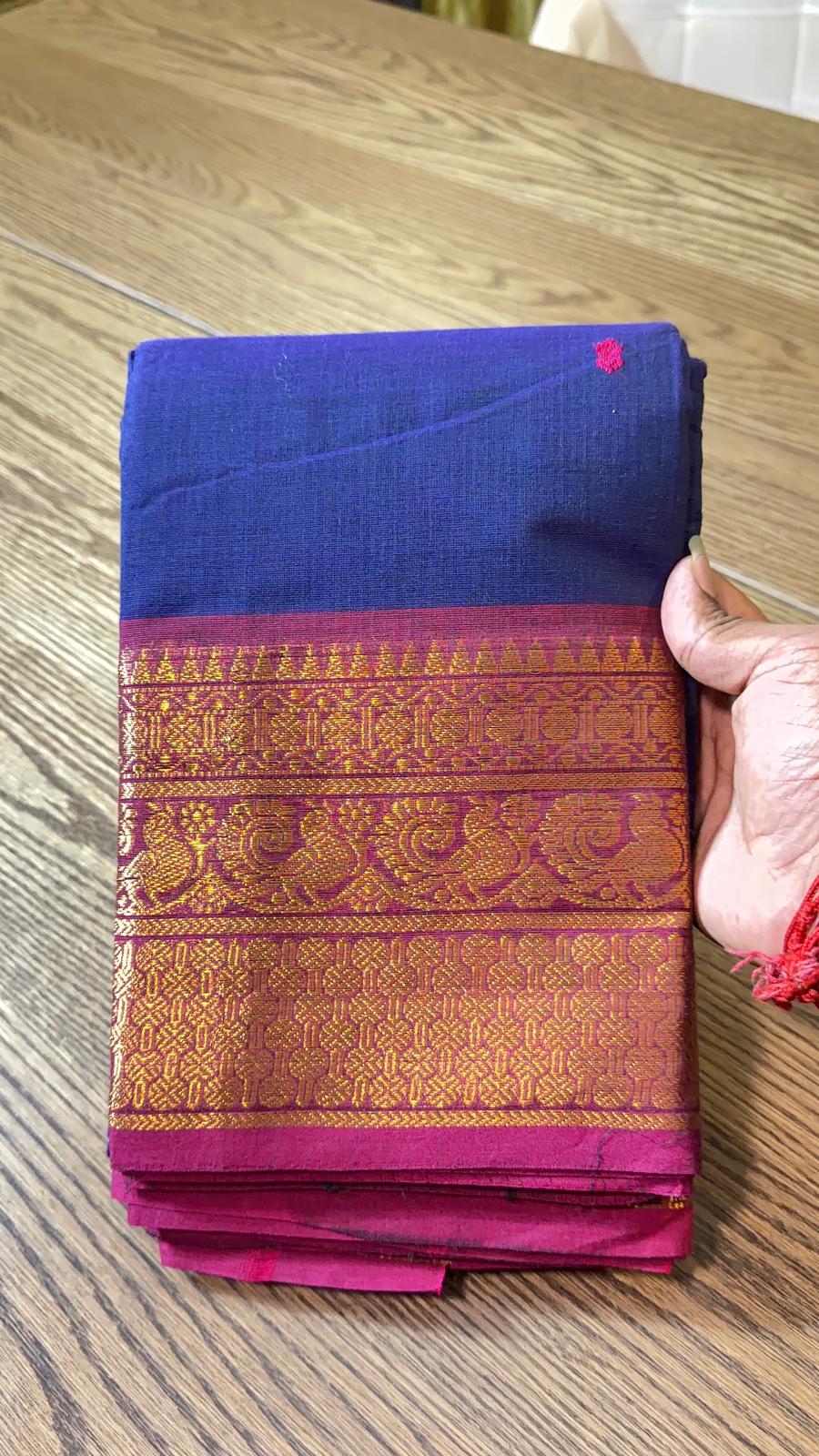 Srinivasa Boutique : Kanchi Cotton - Pure Handloom (3 for 100SGD) applied automatically at Checkout !