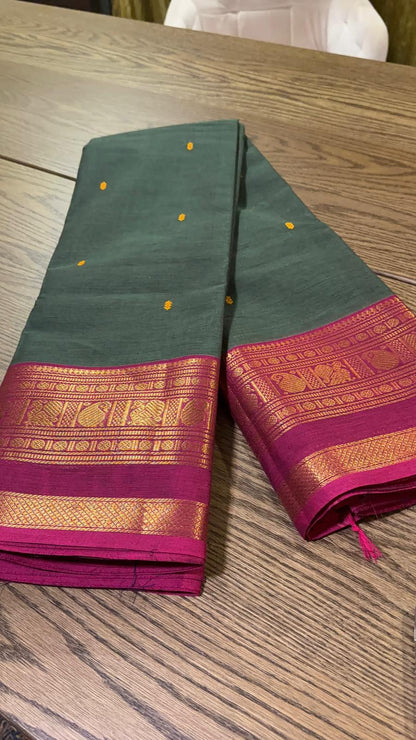 Srinivasa Boutique : Kanchi Cotton - Pure Handloom (3 for 100SGD) applied automatically at Checkout !