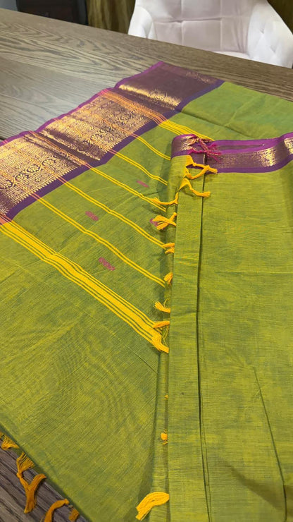 Srinivasa Boutique : Kanchi Cotton - Pure Handloom (3 for 100SGD) applied automatically at Checkout !