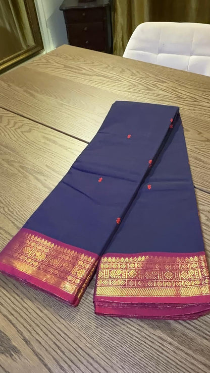 Srinivasa Boutique : Kanchi Cotton - Pure Handloom (3 for 100SGD) applied automatically at Checkout !