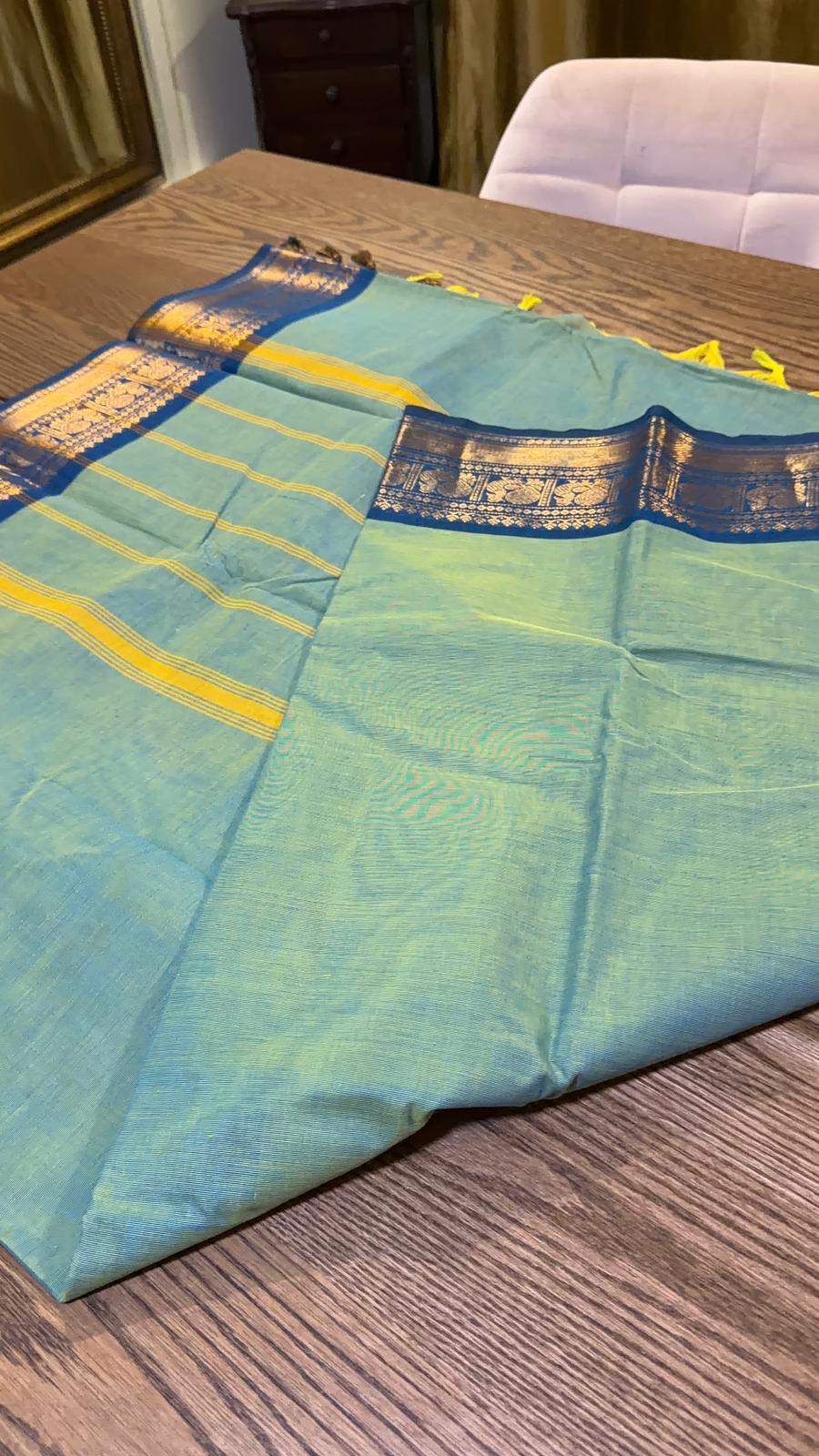 Srinivasa Boutique : Kanchi Cotton - Pure Handloom (3 for 100SGD) applied automatically at Checkout !