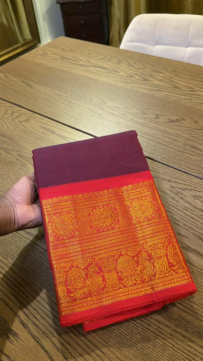 Srinivasa Boutique : Kanchi Cotton - Pure Handloom (3 for 100SGD) applied automatically at Checkout !