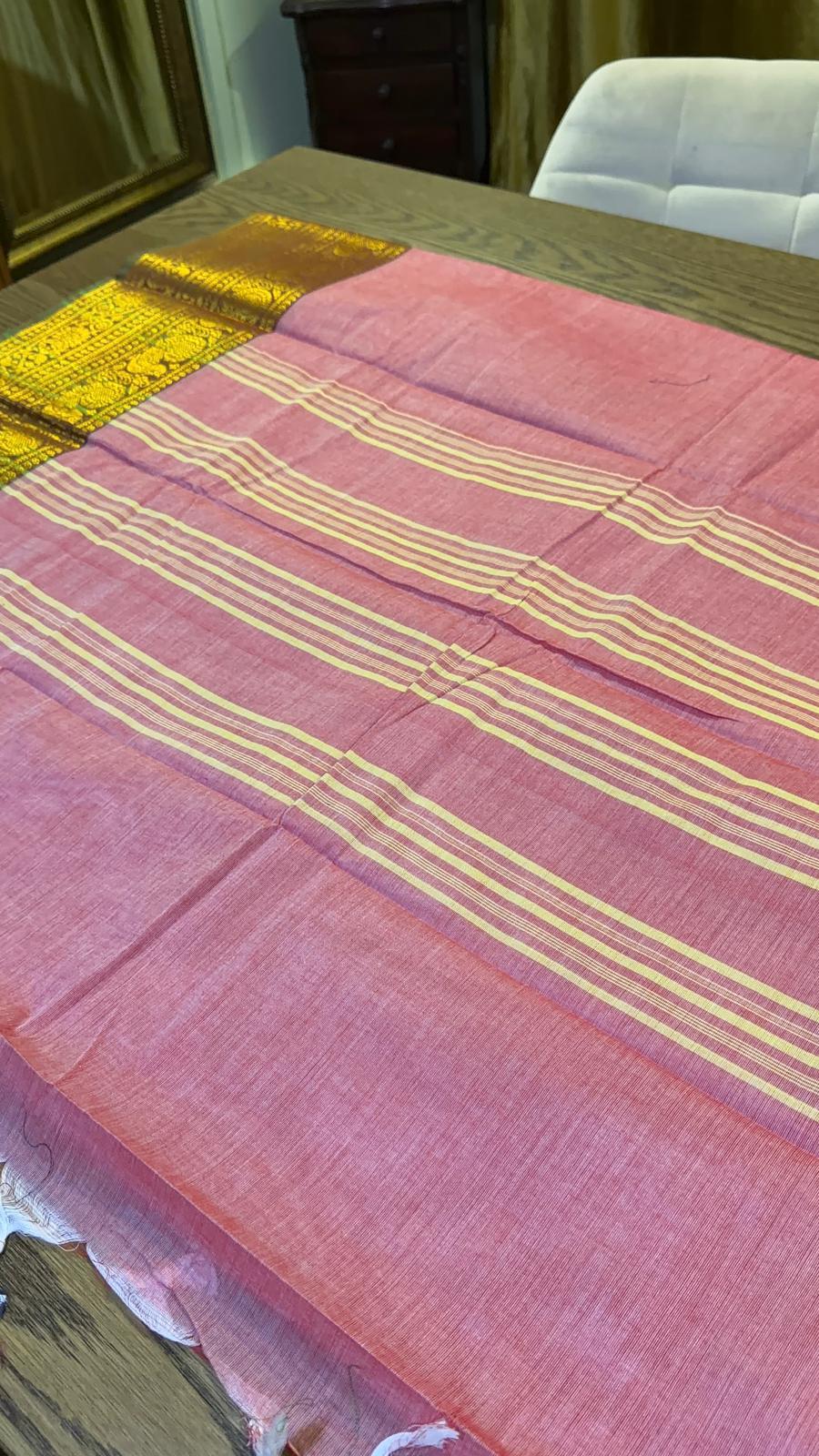 Srinivasa Boutique : Kanchi Cotton - Pure Handloom (3 for 100SGD) applied automatically at Checkout !